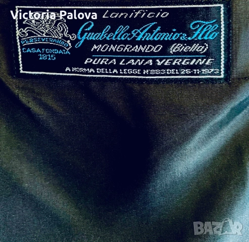  Guabello 100% чиста нова вълна – качествено мъжко сако Zechbauer Herrenausstatter , снимка 5 - Сака - 54084887