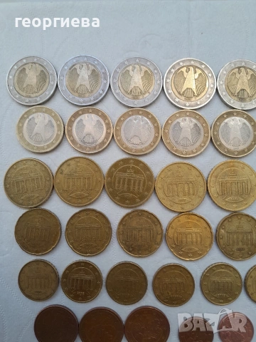 евро монети 2002 Германия, снимка 2 - Нумизматика и бонистика - 54105905