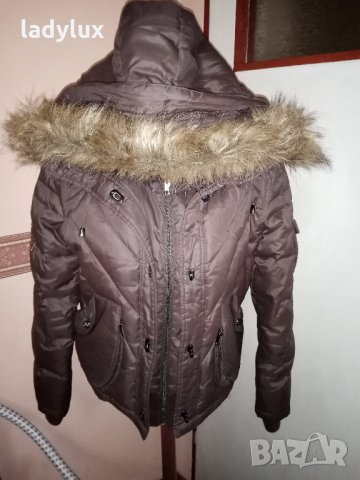 Staff & Co, Гъши пух, с Качулка, Яке, Размер М. Код 1422, снимка 4 - Якета - 35203130