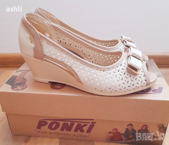 Дамски пролетни обувки 36н., снимка 2 - Дамски ежедневни обувки - 51700575