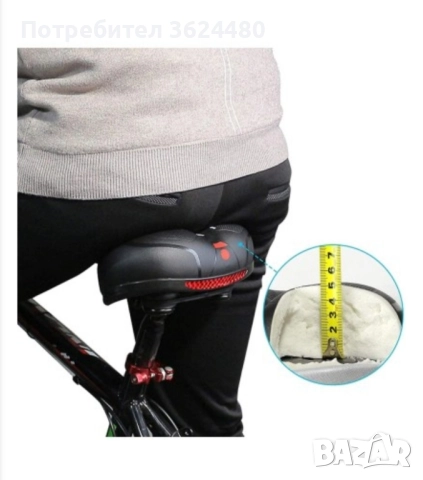 Седалка за велосипед с мемори пяна , снимка 5 - Аксесоари за велосипеди - 52151357