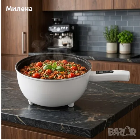 многофункционален електрически тиган , снимка 3 - Съдове за готвене - 56110694