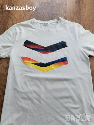 BIKKEMBERGS - мъжка тениска р-р XS, снимка 3 - Тениски - 54242604