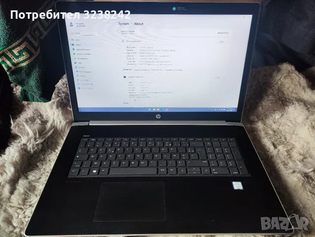 HP Probook 470 G5 лаптоп 