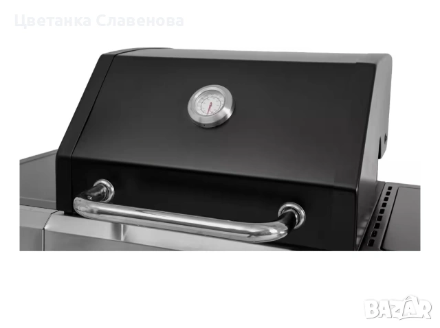 Газово барбекю Hanseatic Кливланд 110x59x112 см, обща мощност 11,5 kW, снимка 8 - Барбекюта - 48746490