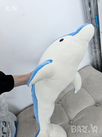 Детска играчка кит, с етикет , снимка 3 - Плюшени играчки - 54227325