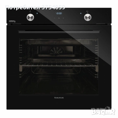 Вградена многофункционална фурна Taurus HM978BKD – 78 л, 3100 W, WaterSteam Clean, клас A, снимка 2 - Печки, фурни - 53179570