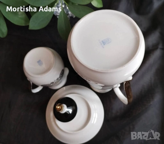 Съветски комплект- костен порцелан , снимка 8 - Сервизи - 52567208