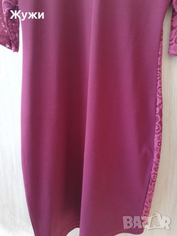 НОВА елегантна дамска рокля M L размер, намалена 50%, снимка 11 - Рокли - 35416979