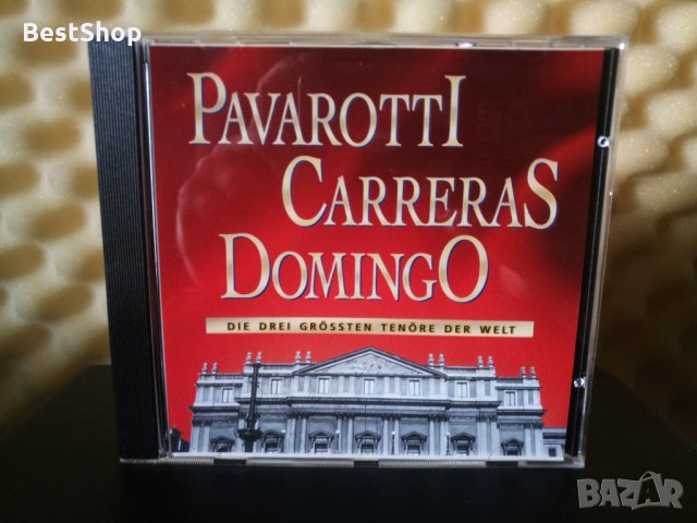 Pavarotti Carreras Domingo, снимка 1 - CD дискове - 30226308
