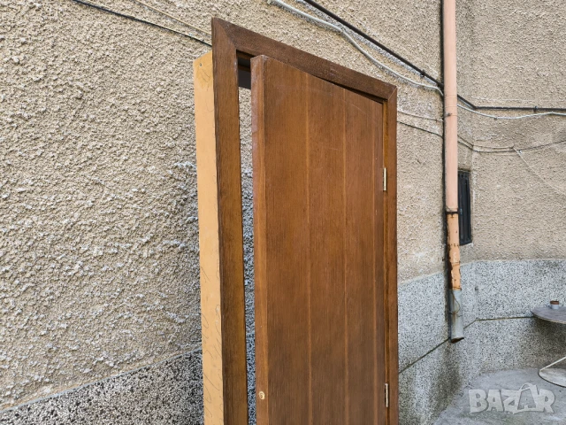 Интериорна врата с каса с брава без дръжка без первази от едната страна, снимка 4 - Интериорни врати - 51026837