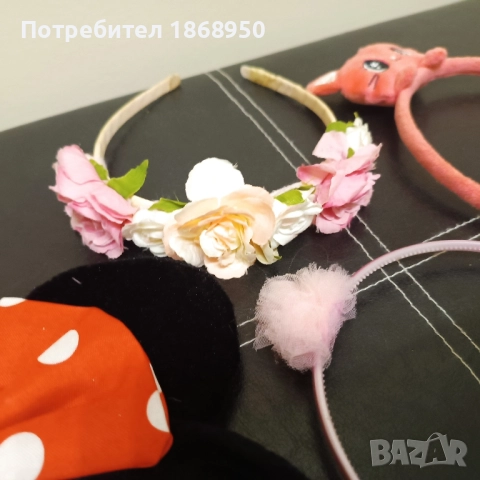 Голям лот аксесоари за коса, снимка 5 - Шноли, диадеми, ленти - 51637537