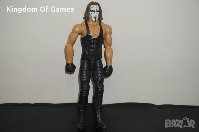 Две Големи Кеч Фигури Stone Cold Steeve Austin и Sting The Crow 30см, снимка 13 - Колекции - 54311906
