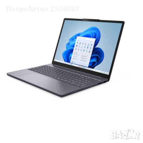 НОВ Lenovo IP Slim/15,6 FHD+ WUXGA/Ryzen 7 7735HS/16GB DDR5/1TB NVMe, снимка 3 - Лаптопи за работа - 53048908