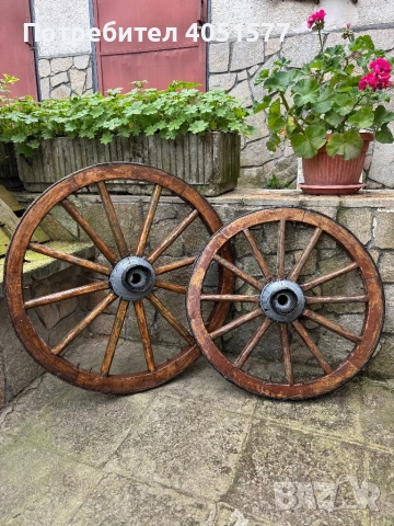 Колело от каруца, снимка 4 - Други ценни предмети - 54177457