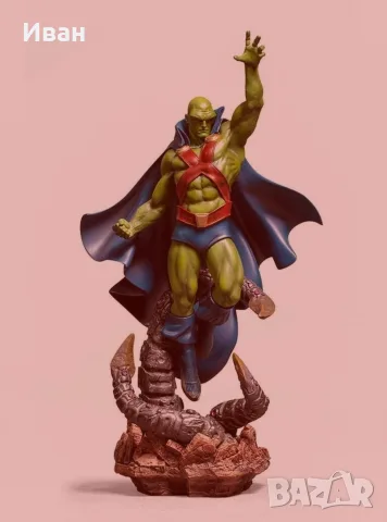 Марсианският ловец шедьовър на Iron Studios, DCCDCG30020-10 - DC Comics, снимка 2 - Колекции - 55964308