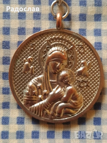 двустранен ключодържател с Богородица , снимка 2 - Други - 53100208