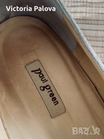 Удобни леко златисти обувки-лоуфъри PAUL GREEN, снимка 9 - Дамски ежедневни обувки - 36865563