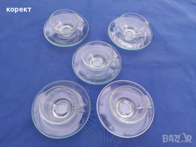 Сервиз  кафе  от  соц  времето , снимка 7 - Сервизи - 42297117