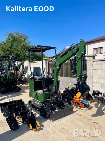 Мини Багер Мuller E1.0 | 250лв/месец | Гаранция | Изплащане