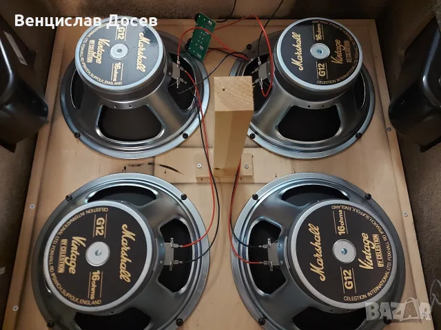 Marshall G12 Vintage 4 броя, снимка 2 - Китари - 56087170