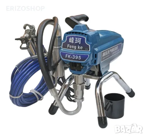 Машина за безвъздушно боядисване 2500 W -2,5 л/мин модел G 395 РС!, снимка 3 - Други машини и части - 48175792