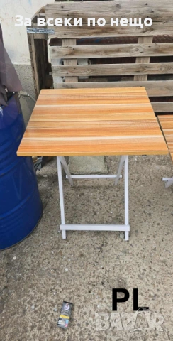 Сгъваема маса за дом, офис и градина Код P2073, снимка 10 - Маси - 54022000