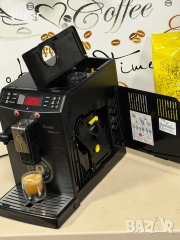 Кафемашина кафе автомат Saeco minuto с гаранция, снимка 7 - Кафемашини - 52384690