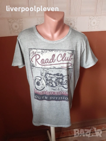 👉The Road Club Original L ефектна, снимка 2 - Тениски - 54005395