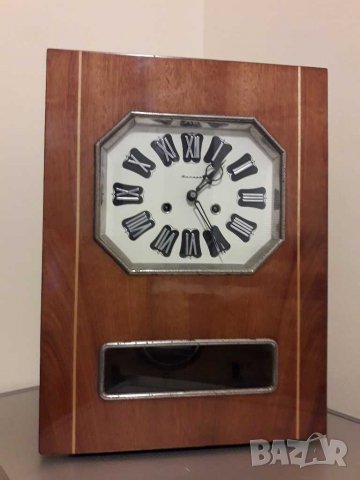 Стар стенен часовник-Янтар , снимка 3 - Антикварни и старинни предмети - 29674710