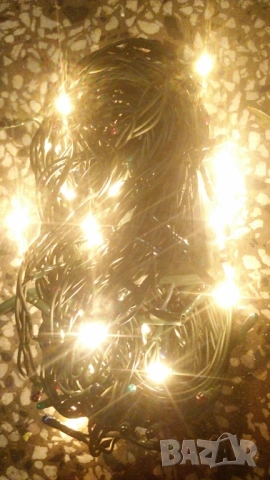 Коледни лампички Цветных микроламп - 50000 часов работы - Гирлянда Электрическая, снимка 15 - Декорация за дома - 51436847