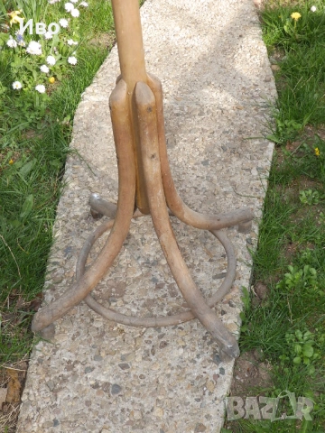 Стара дървена закачалка за дрехи , снимка 4 - Закачалки - 54237429