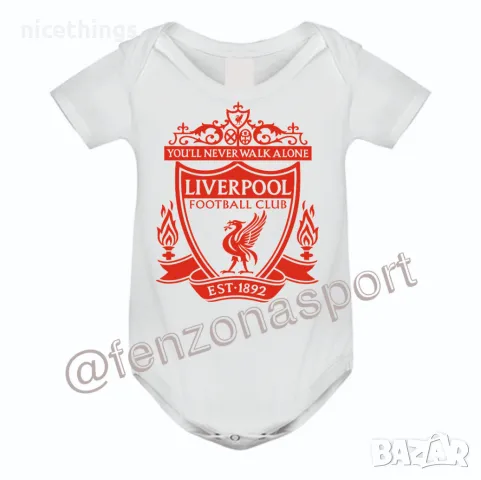 Боди на Ливърпул, снимка 3 - Бодита за бебе - 50335833