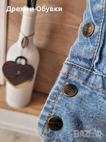 оригинална дънкова риза , снимка 5 - Ризи - 54279989