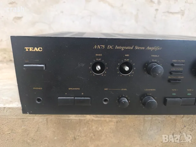 Teac A-X75 за части, снимка 2 - Ресийвъри, усилватели, смесителни пултове - 56274786
