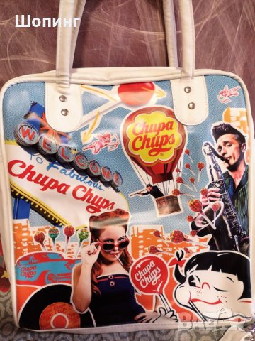 Нова голяма чанта  Chupa Chups!, снимка 2 - Чанти - 37337525