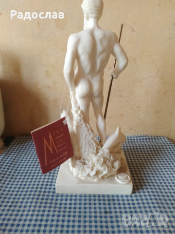 оригинална статуетка Посейдон, снимка 5 - Статуетки - 51431337