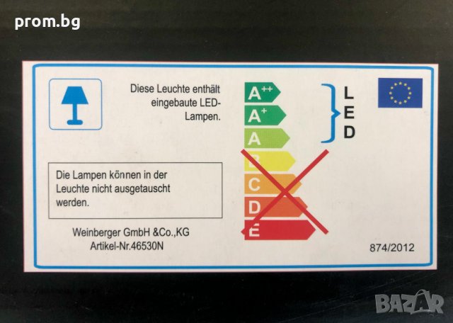 LED сгъваема лампа с термометър, часовник, календар, снимка 4 - Друга електроника - 37759072