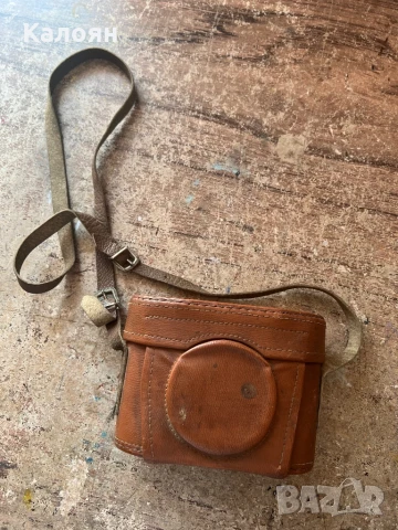 Фотоапарат стар в кожен калъф , снимка 8 - Антикварни и старинни предмети - 51008821