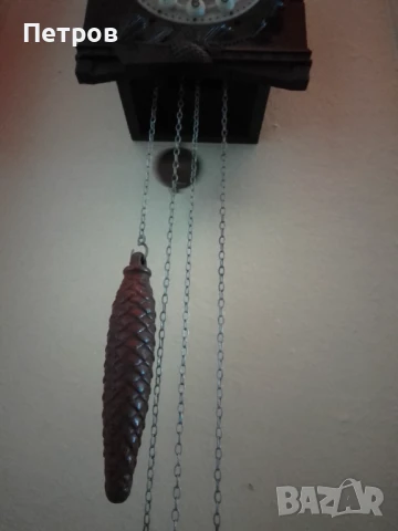 стенен часовник с кукувица, снимка 5 - Стенни часовници - 50546411