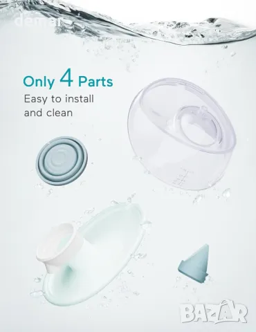 Електрическа помпа за кърма Paruu P20, 4 режима и 12 нива, 19/21/24 мм, 2 броя, снимка 8 - Помпи за кърма - 50271220