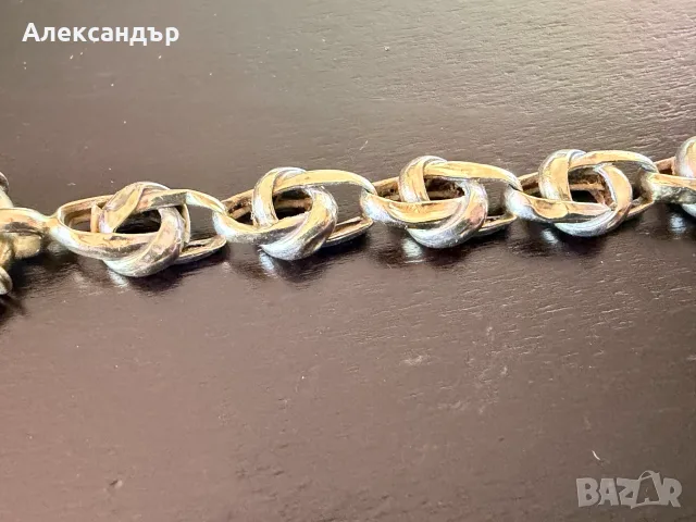 Златна гривна 5.04 гр., снимка 3 - Гривни - 56516196