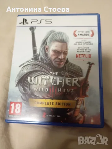 игра за PlayStation 5 : The Witcher wild hunt