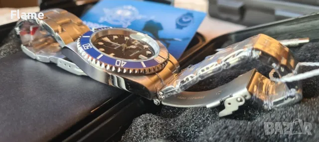 Чисто Нов дайвър водоустойчив японски часовник на 200М seiko rolex casio timex восток лов риболов, снимка 4 - Водоустойчиви - 48336531