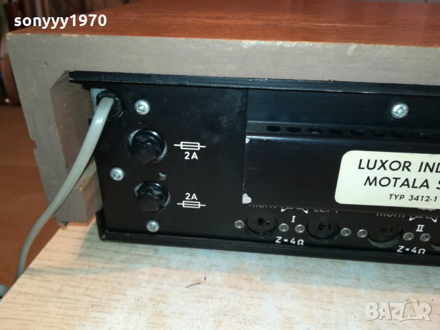 LUXOR DIRIGENT 2X30W-MADE IN SWEDEN 2012211118, снимка 13 - Ресийвъри, усилватели, смесителни пултове - 35195850