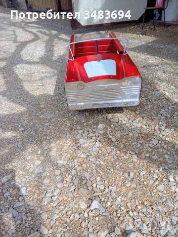 Ретро детска количка с педали. Нева, снимка 9 - Колекции - 54046890