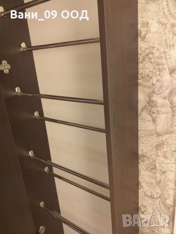 181см Шкаф за обувки с огледална врата, снимка 5 - Шкафове - 33950008
