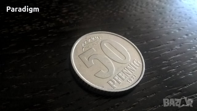 Монета - Германия - 50 пфенига | 1971г.; серия А