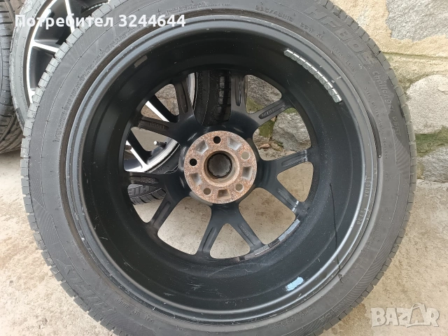 Алуминиеви джанти 18 5х115 Опел BBS с летни гуми 235/45/18, снимка 16 - Гуми и джанти - 54180783