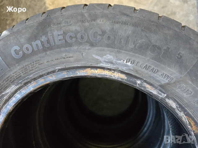 Continental ContiEcoContact 5 - 4бр, снимка 4 - Гуми и джанти - 51127124